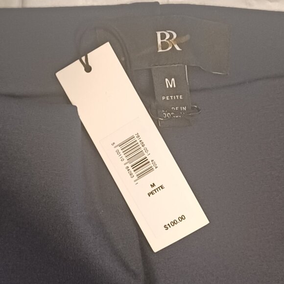 NWT Banana Republic MP Navy High Rise Crop Flare Everywhere Ponte Pull On Pants - Picture 6 of 7